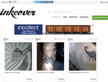 Tablet Screenshot of inkcover.com